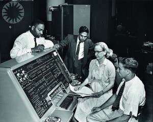 Grace Hopper at a UNIVAC, 1960