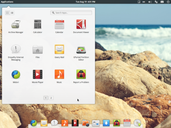 The clean, simple style of Elementary OS flows through the desktop and all of its included applications to make a beautiful computing environment.